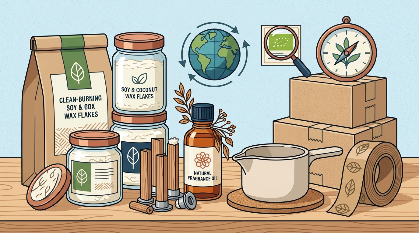 Where to Buy Eco-Friendly Candle Making Supplies Online