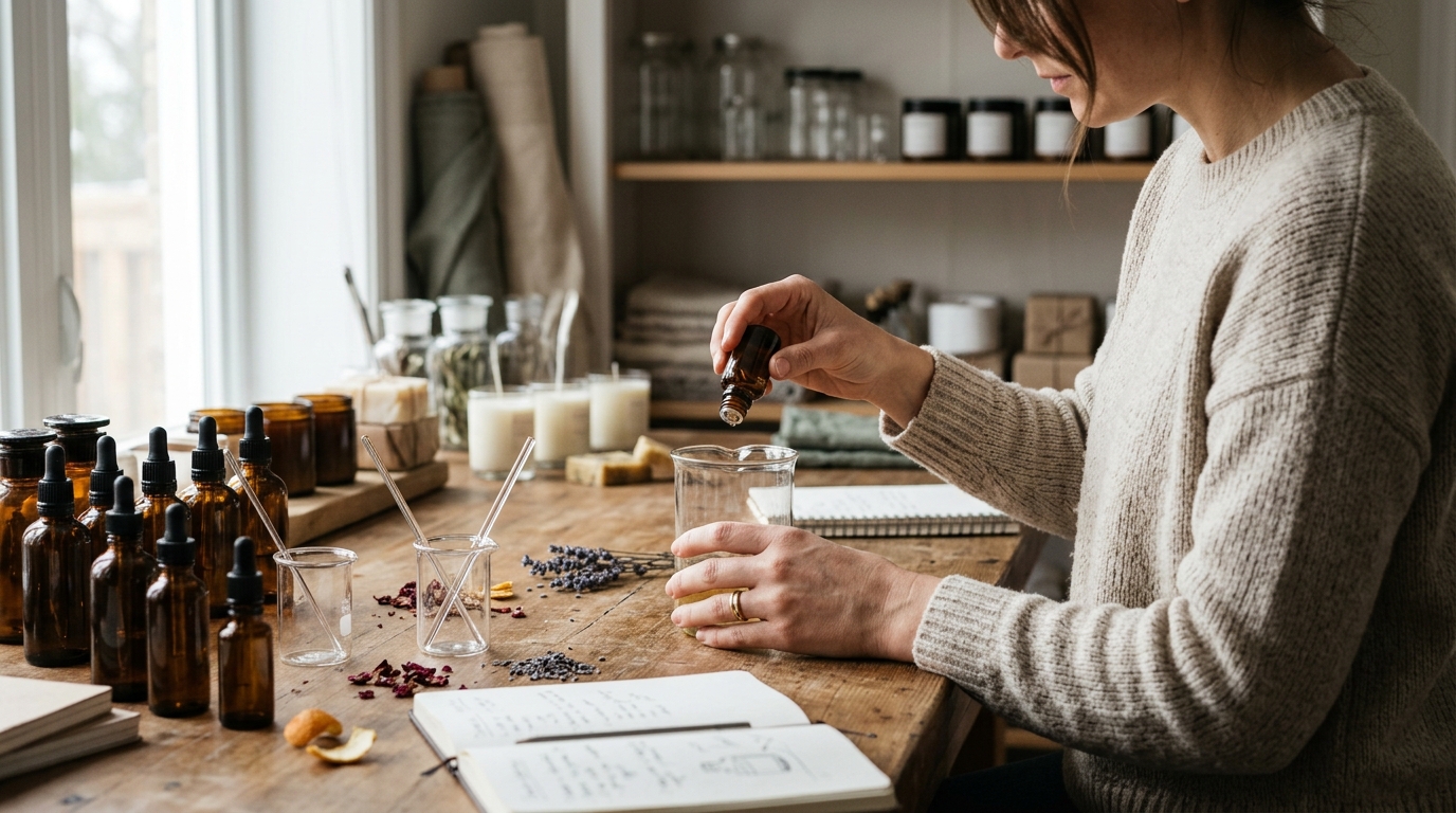 How to Create Custom Fragrance Blends for Homemade Products