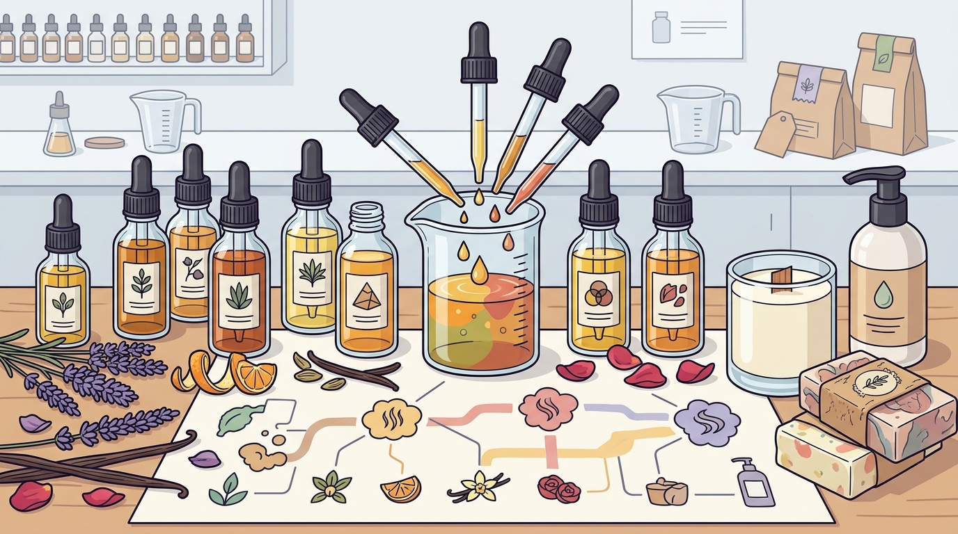 How to Create Custom Fragrance Blends for Homemade Products