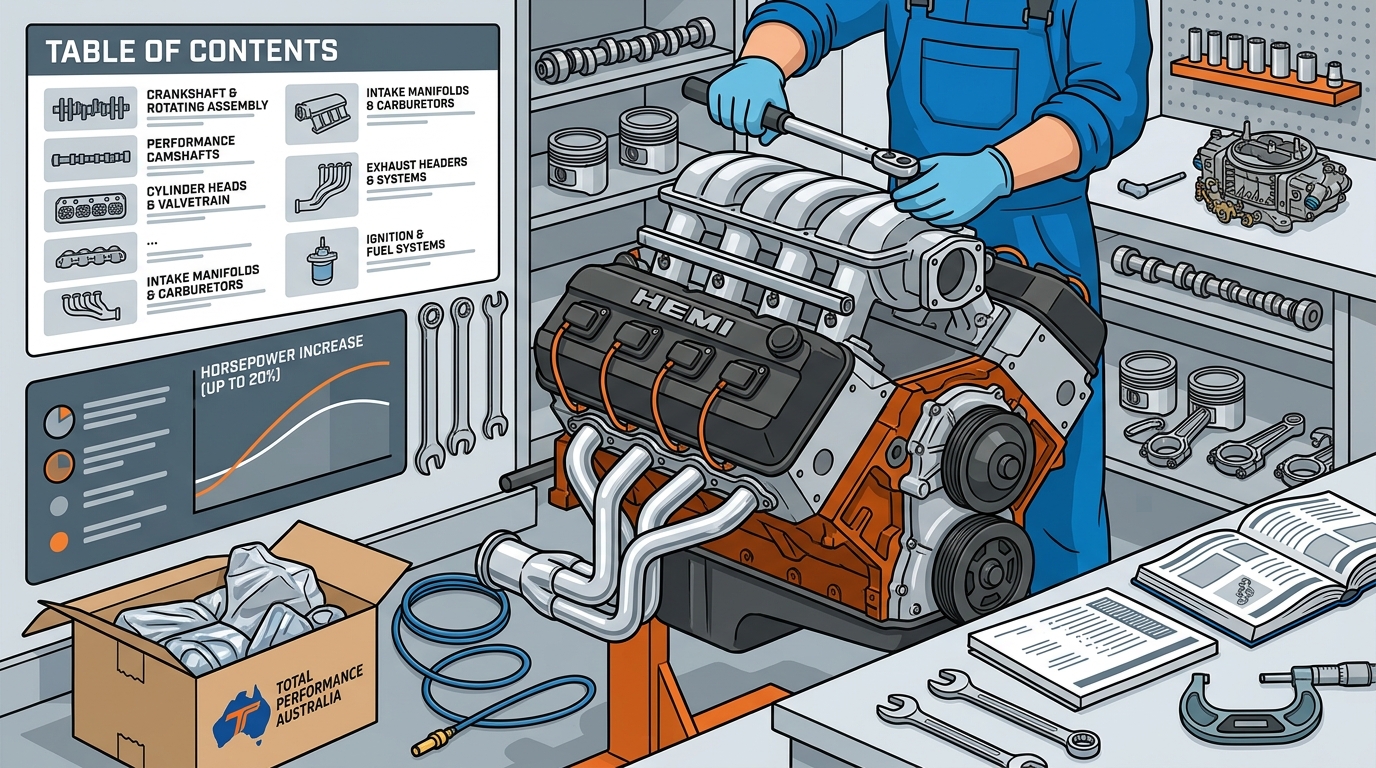 Top High Performance Chrysler Engine Parts for Maximum Power