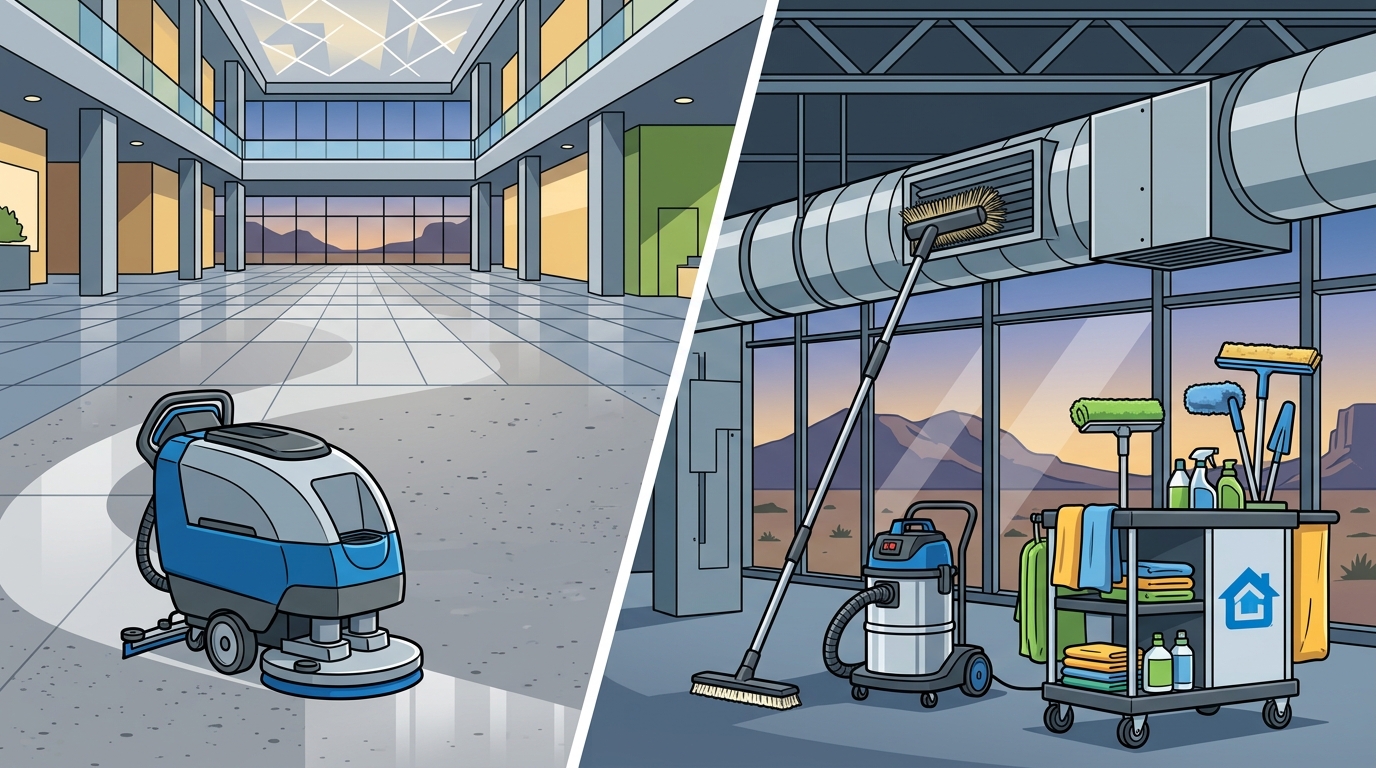 Top Commercial Cleaning Companies in Utah for Large Facilities