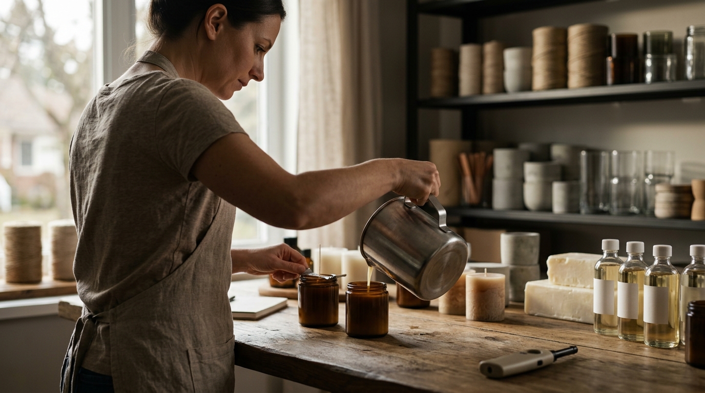 Where to Buy Candle Supplies for a Home-Based Business