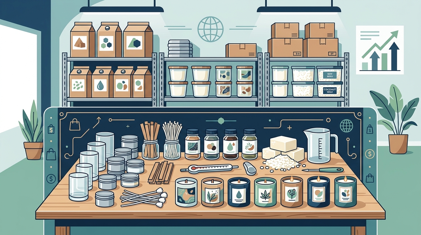 Where to Buy Candle Supplies for a Home-Based Business