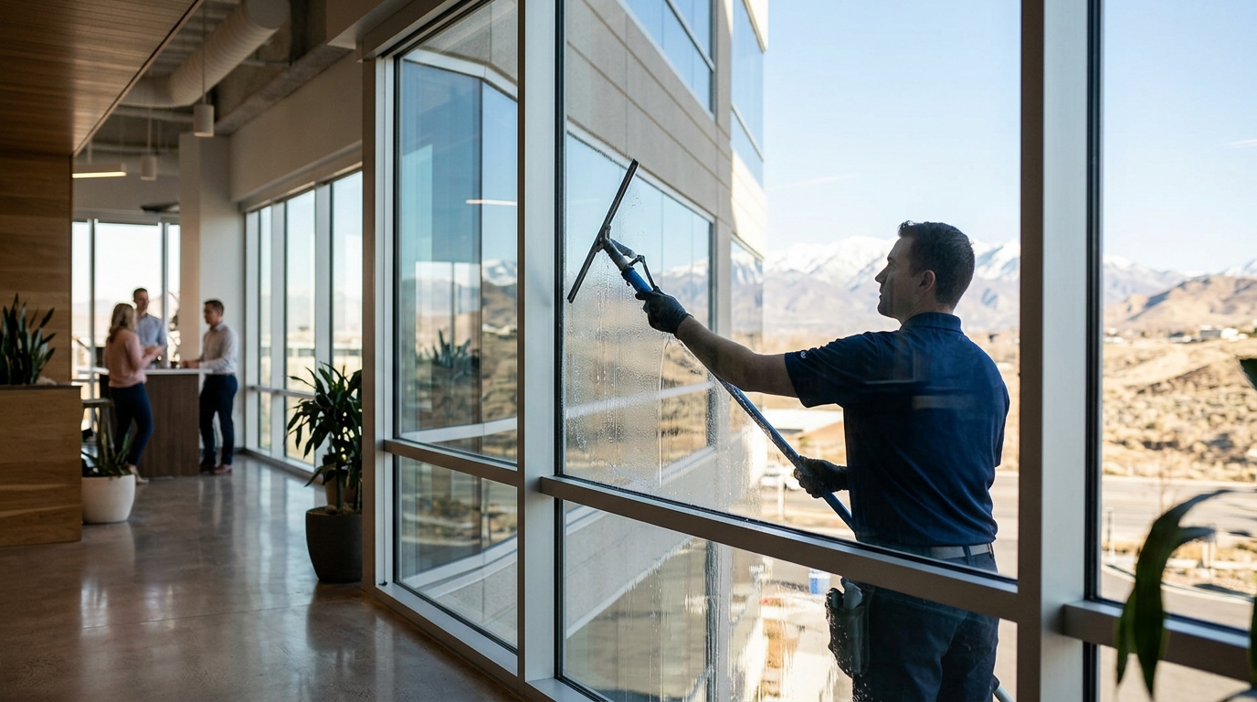 Effective Window Cleaning Methods for Utah Businesses