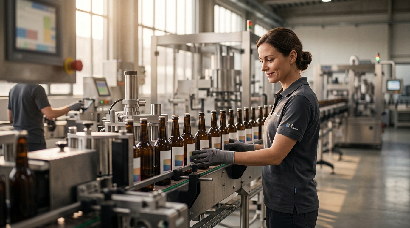 Automatic Round Bottle Labeling Machines: Precision & Speed