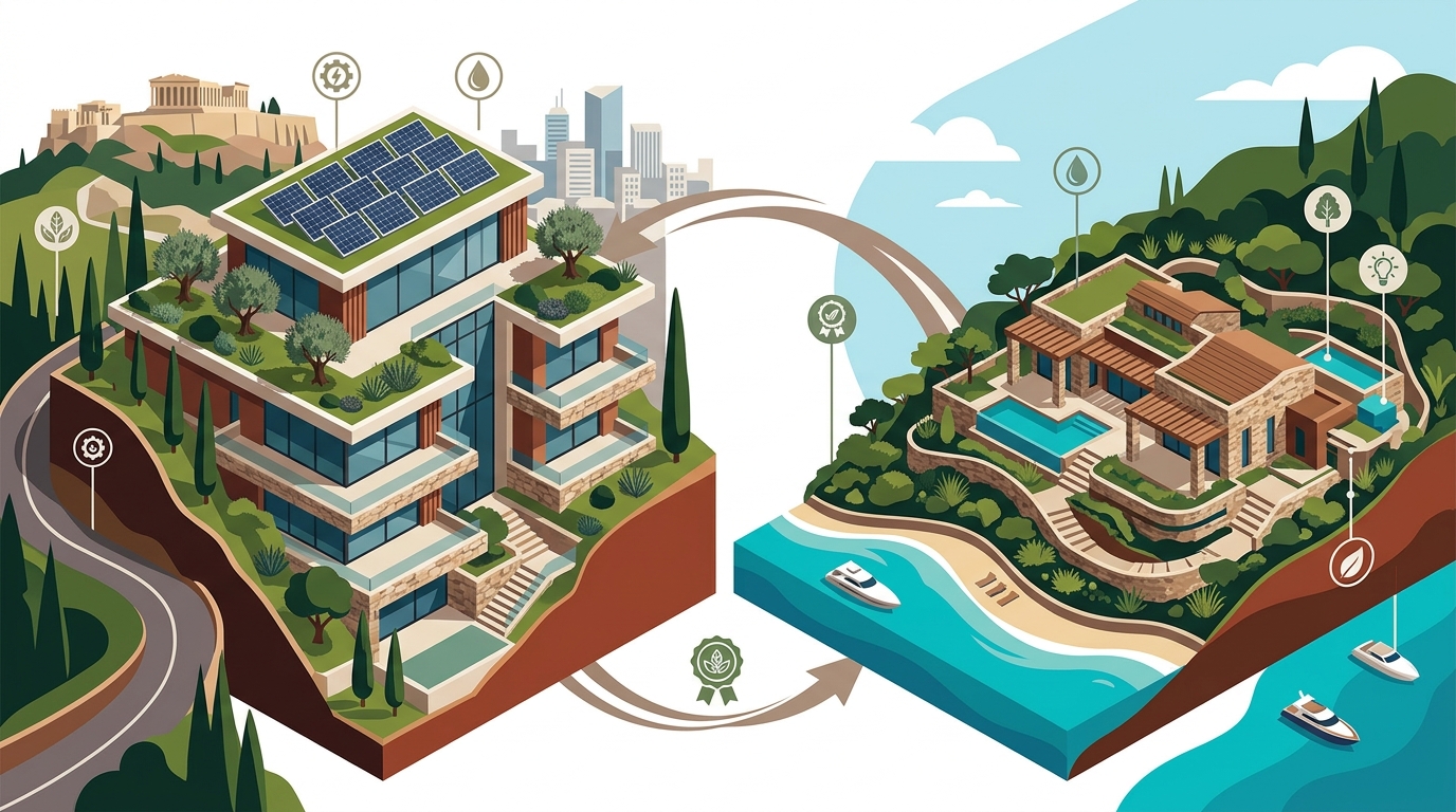 Top Sustainable Real Estate Developers in Athens & Lefkada