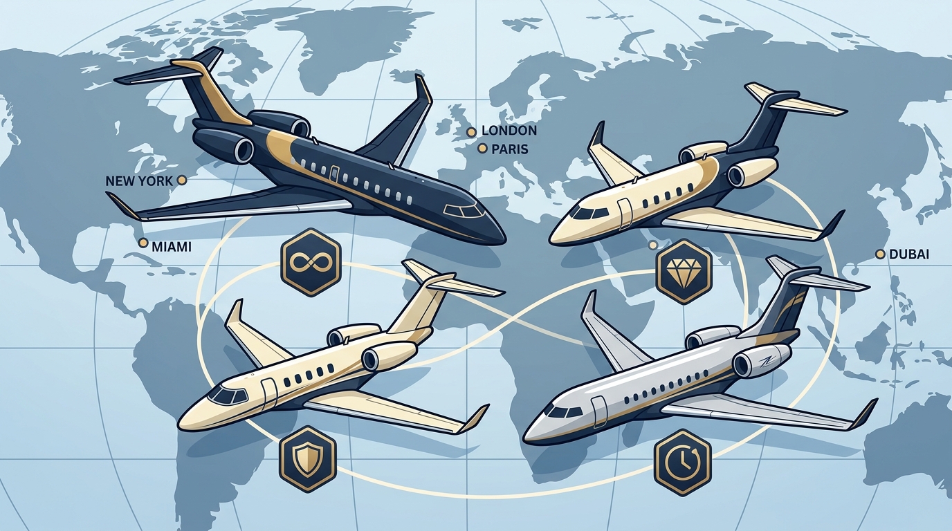 Top Private Jet Companies for Ultra-High-Net-Worth Individuals