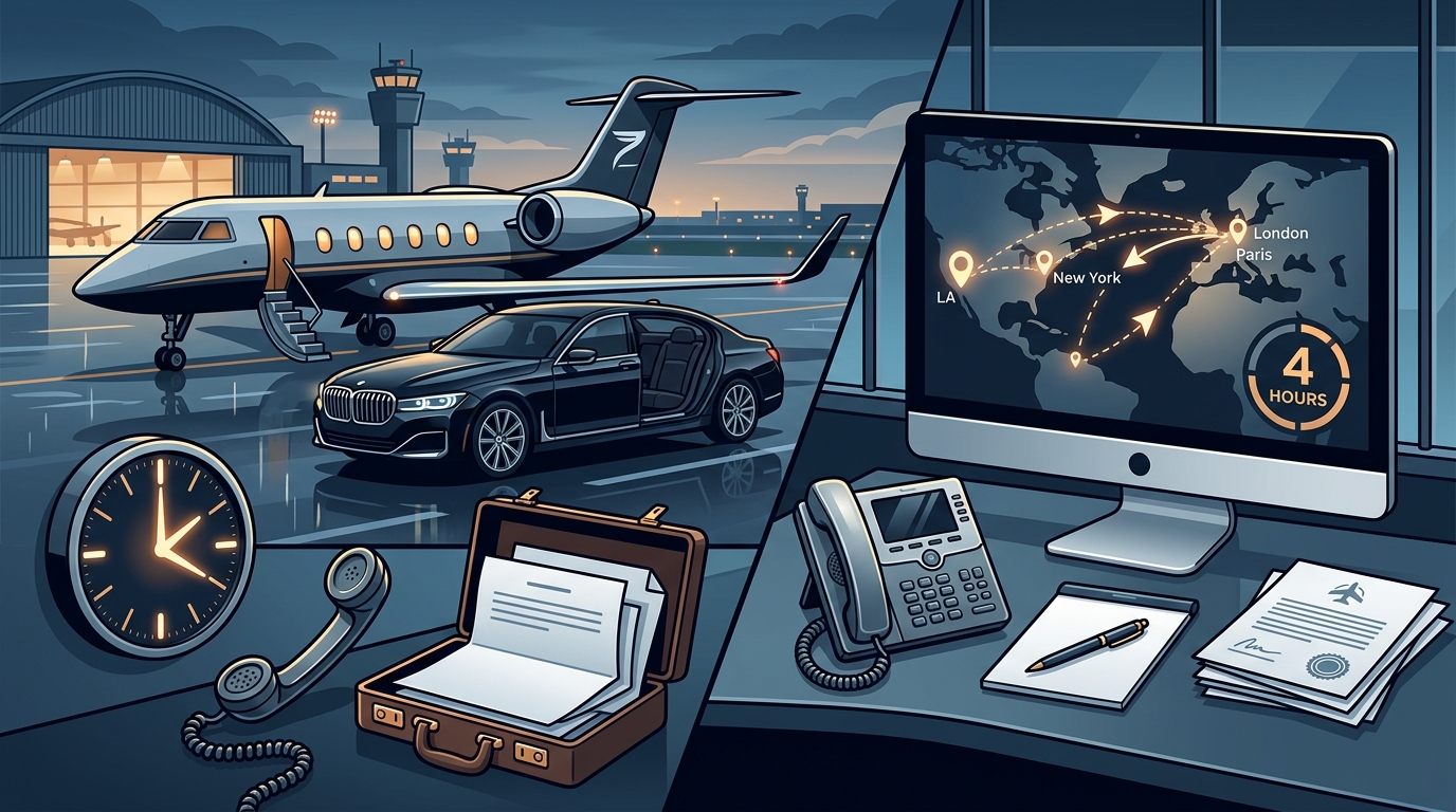 Best Private Jet Charter Companies for Urgent Travel