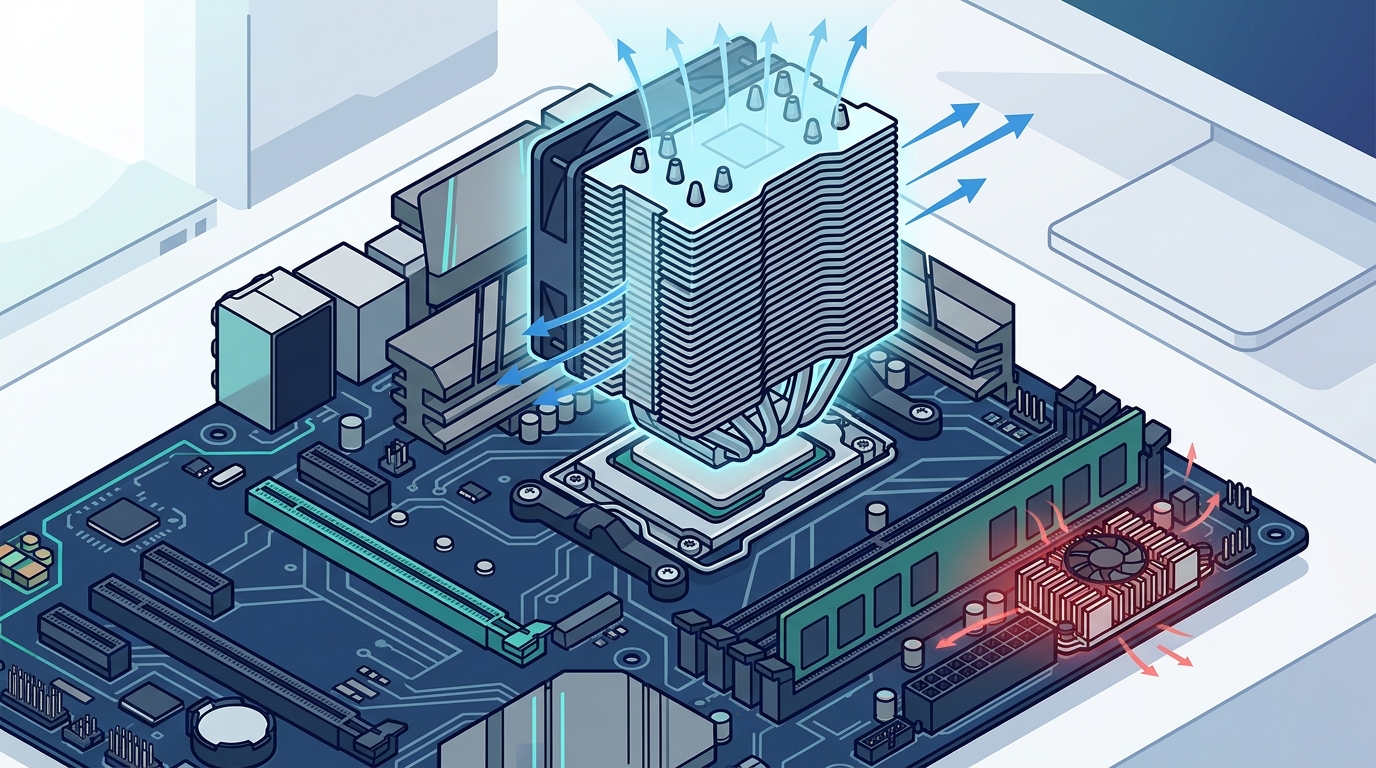 CPU Cooler vs Chipset Cooler: Key Differences Explained