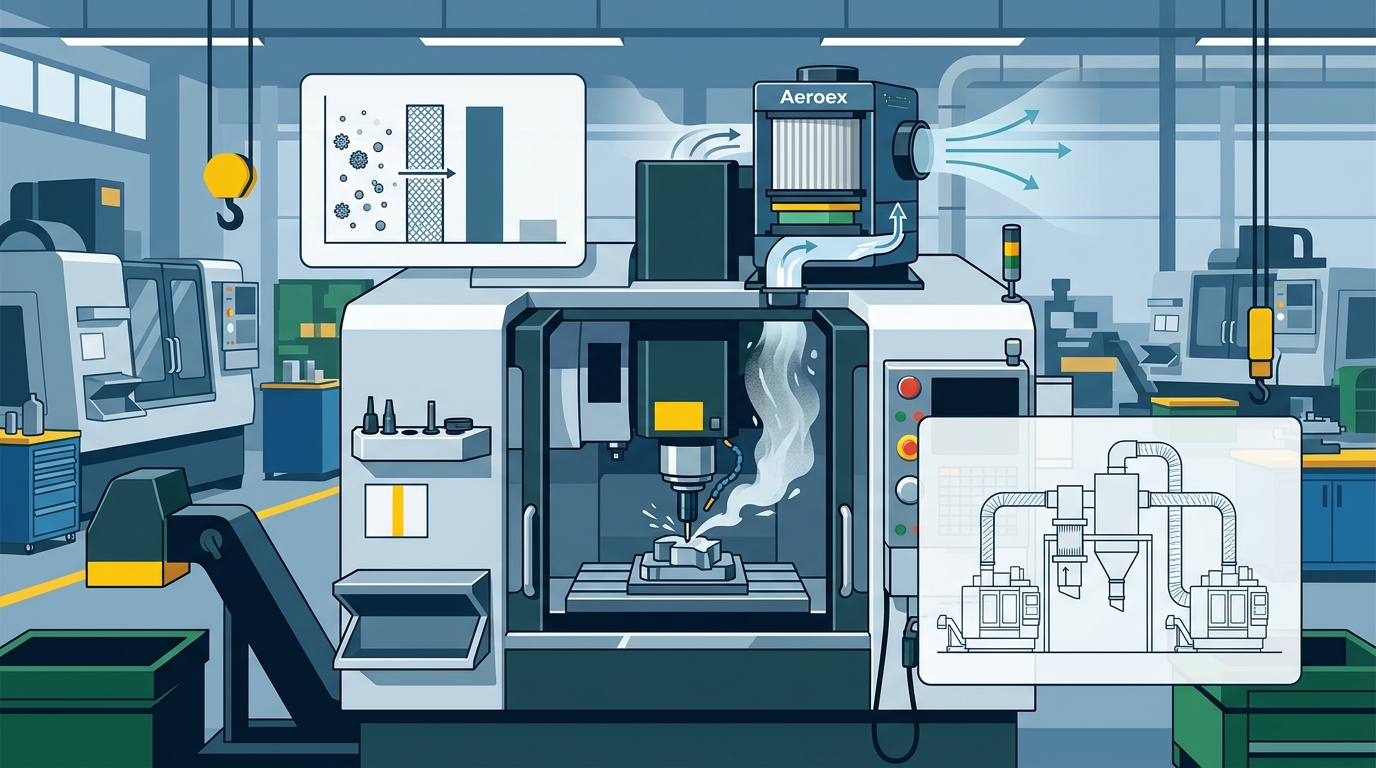 Best Mist Collector for CNC Machining: Aeroex Guide