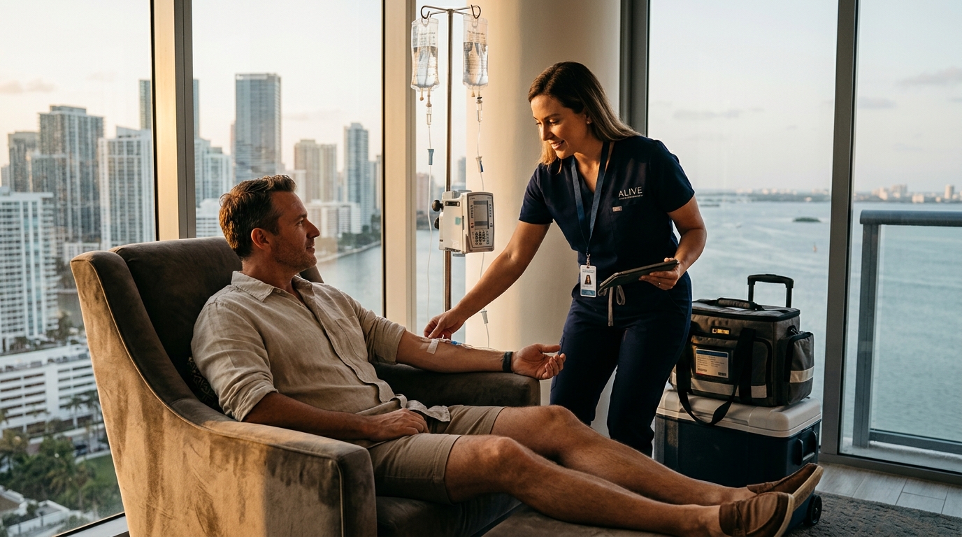 Mobile IV Therapy Miami: Top Providers & Benefits