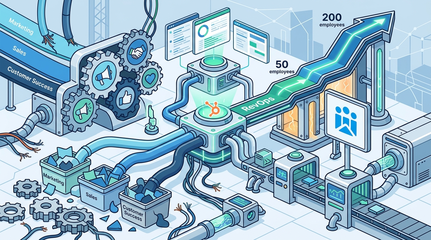 RevOps for 50–200 Employee B2B Companies: A Strategic Blueprint