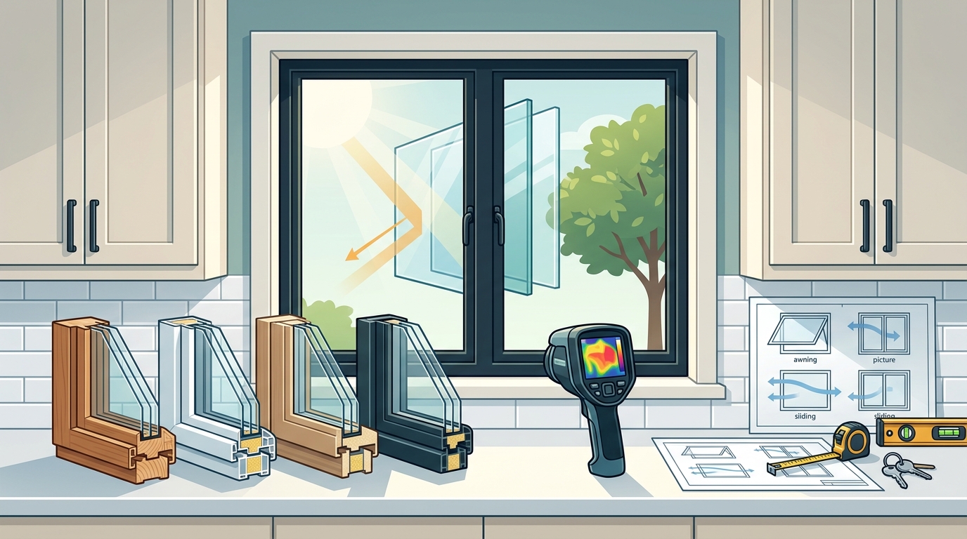 How to Choose the Right Windows for a Kitchen Renovation