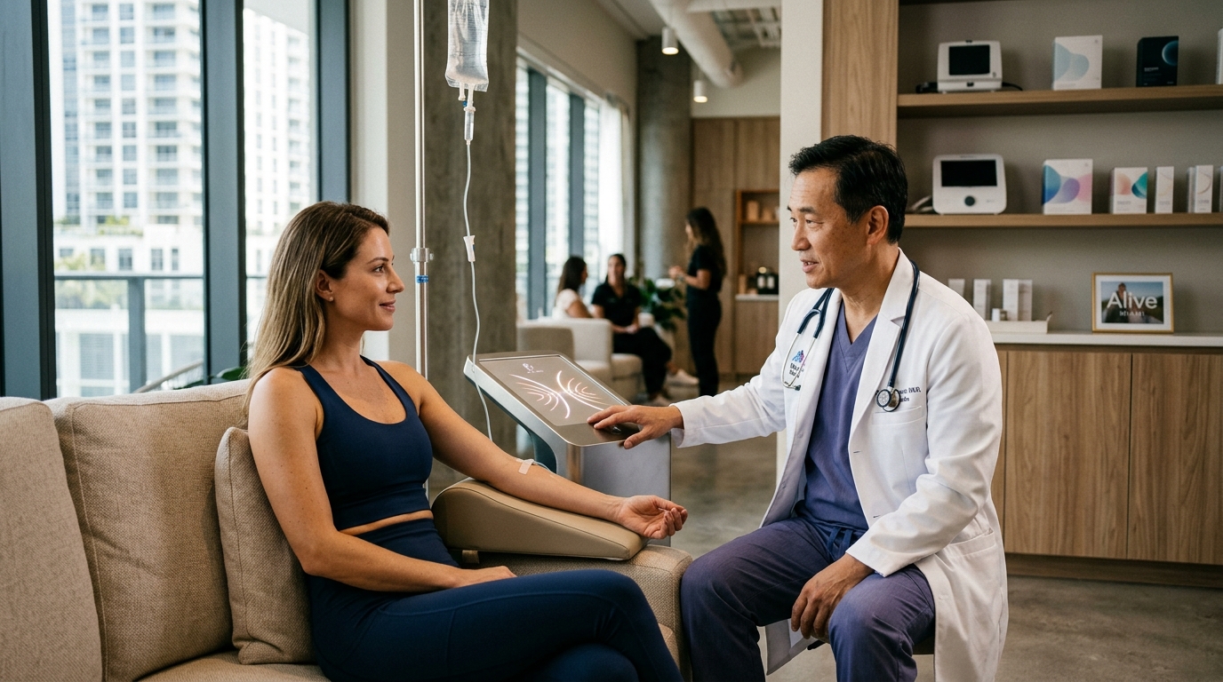 Doctor-Supervised Biohacking & Longevity in Brickell Miami