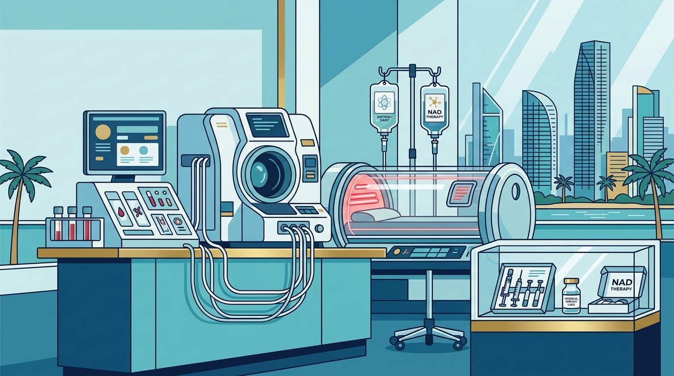 Doctor-Supervised Biohacking & Longevity in Brickell Miami