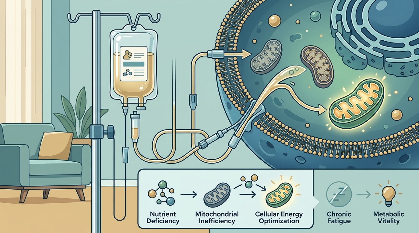 Optimize Cellular Energy & Metabolism via IV Nutrient Therapy