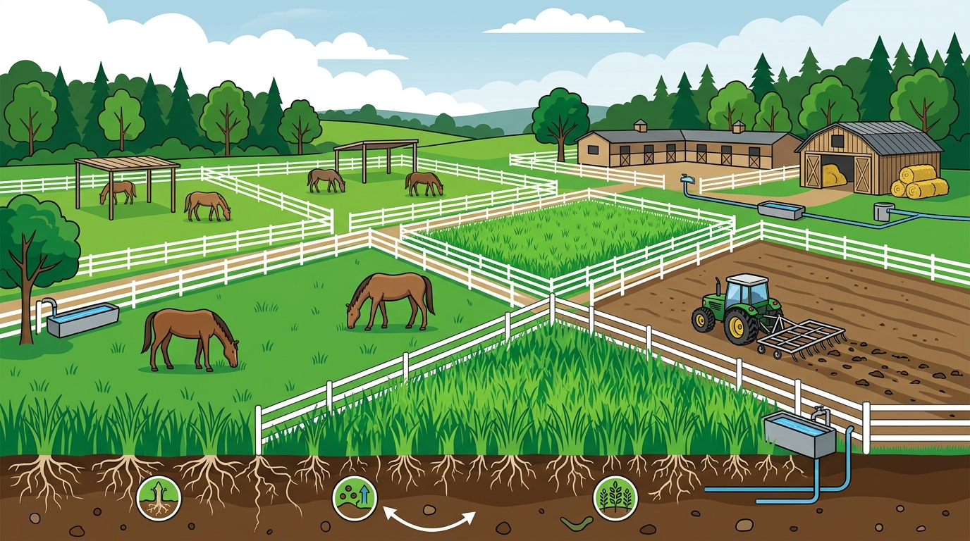Best Practices for Pasture Management for Horses