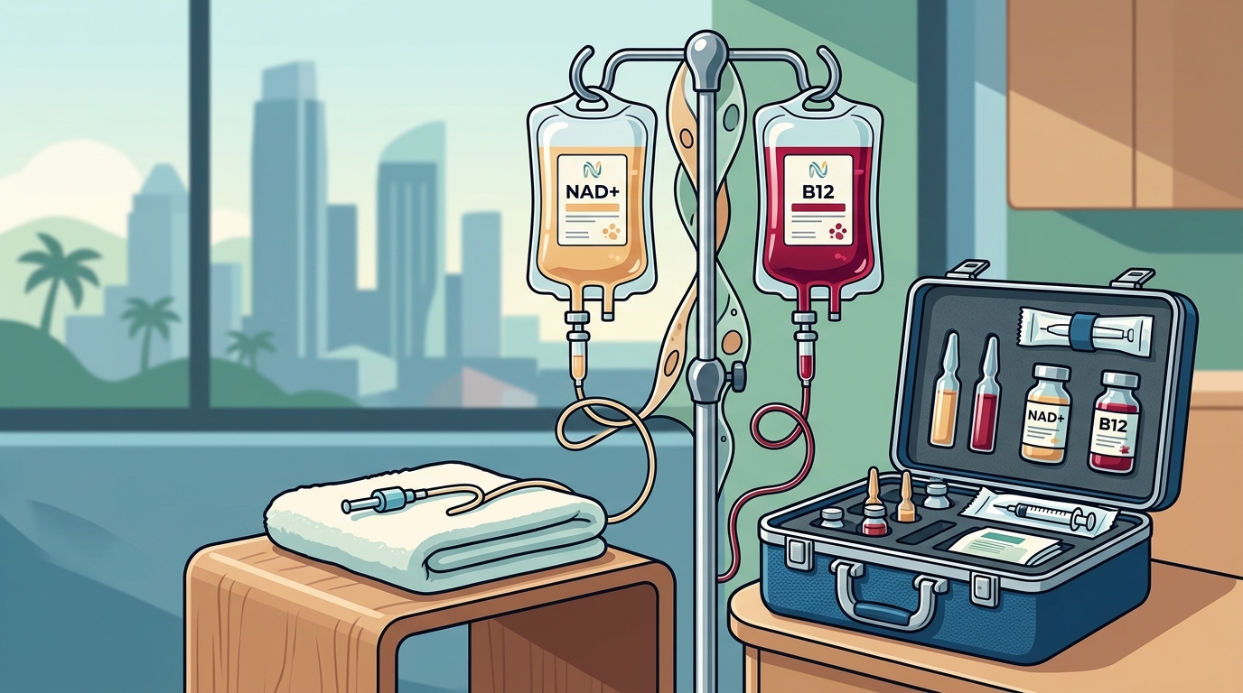 Concierge Wellness in Austin & Miami: NAD+ and B12 Options