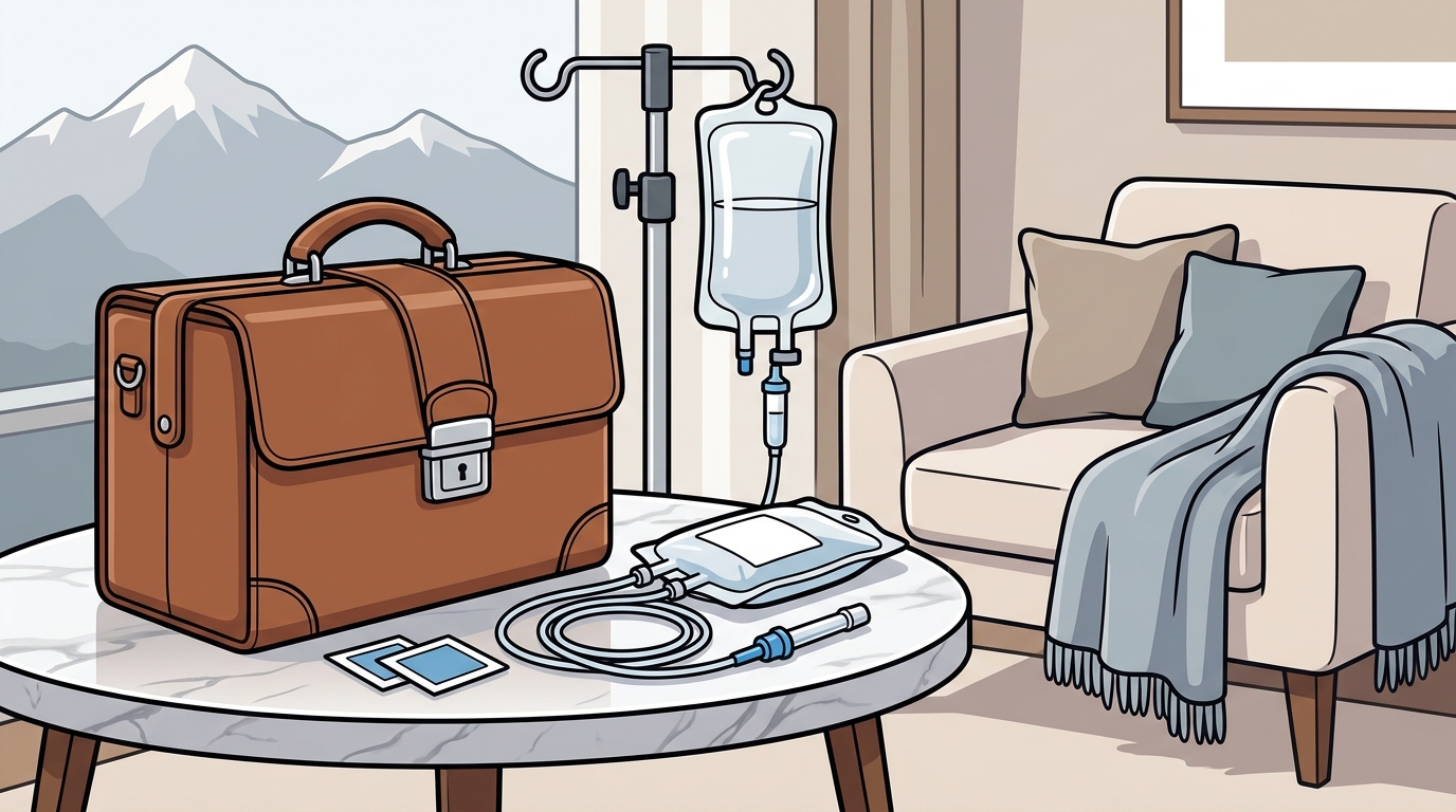 Book Luxury Mobile IV Therapy at Home in Utah