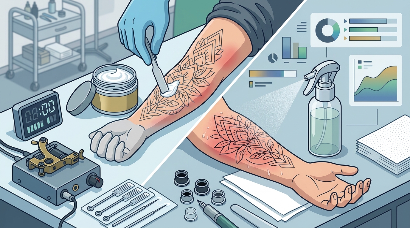 Tattoo Numbing Cream vs Spray: Best for Long Sessions