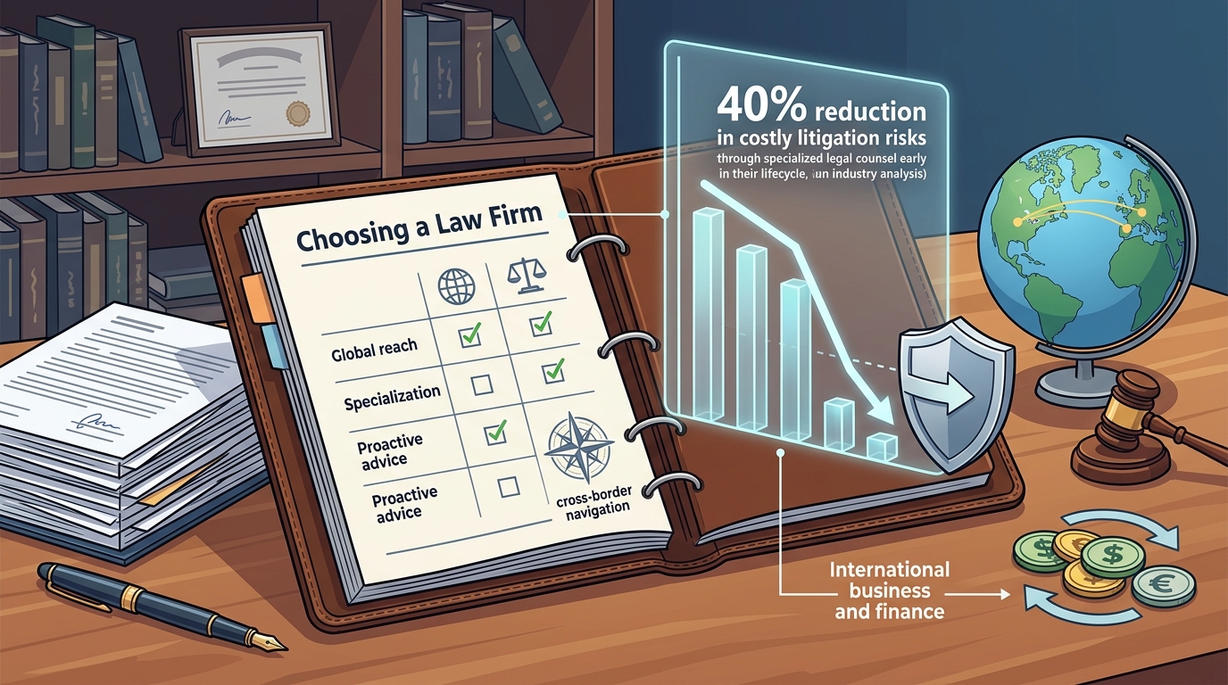 Choosing a Law Firm for Business Legal Services: Key Consider
