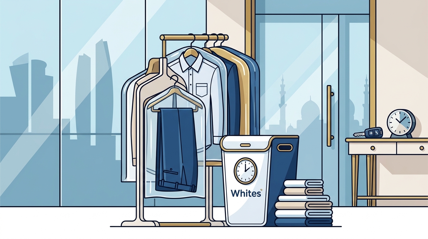 Laundry Pickup & Delivery in Abu Dhabi: Whites Guide