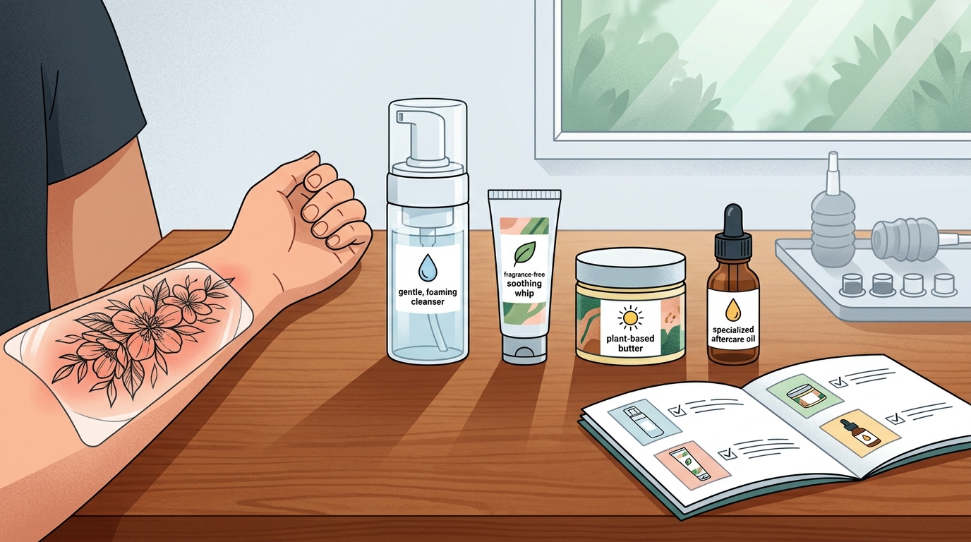 Sensitive Skin Tattoo Aftercare: A Gentle Healing Guide
