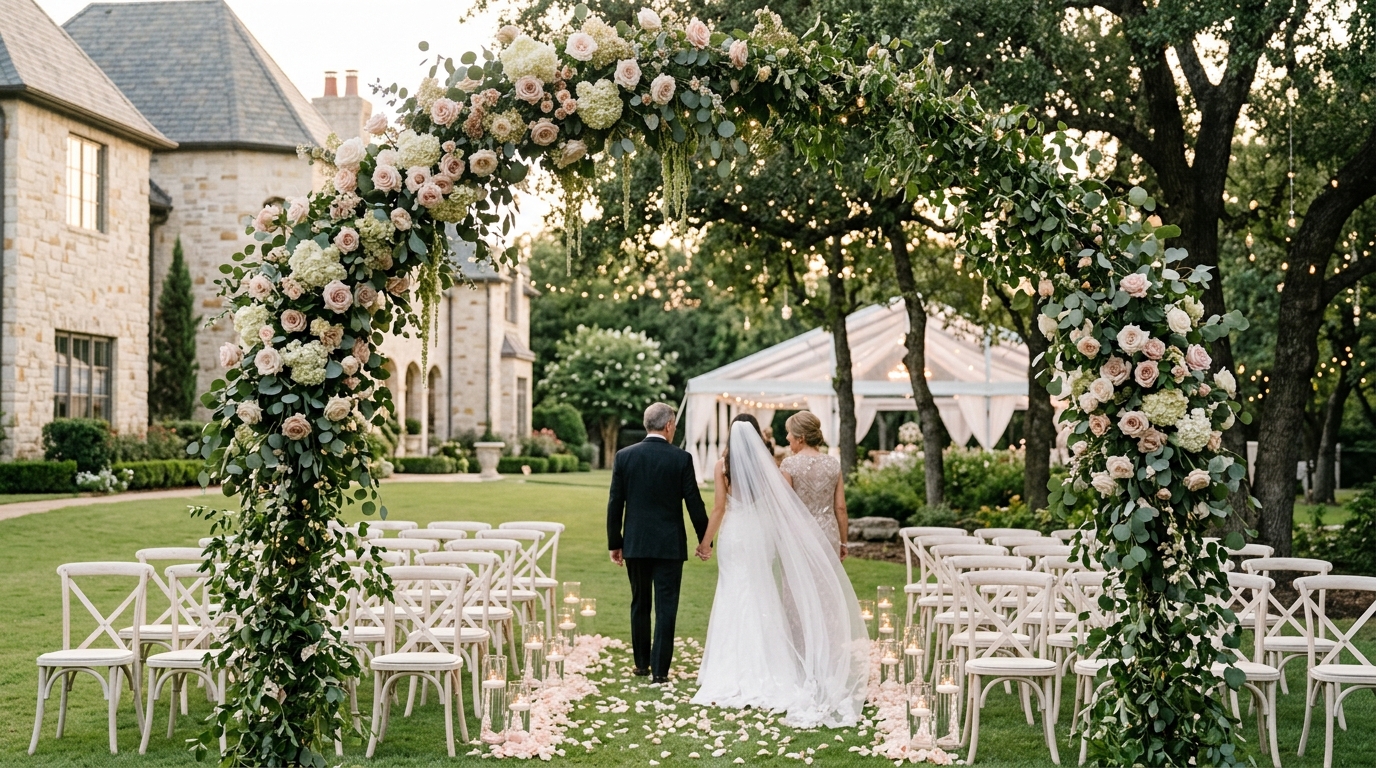 Romantic Garden Wedding Ideas for Dallas Couples