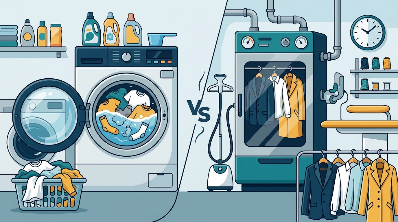 Standard Laundry vs. Professional Dry Cleaning: Key Differences