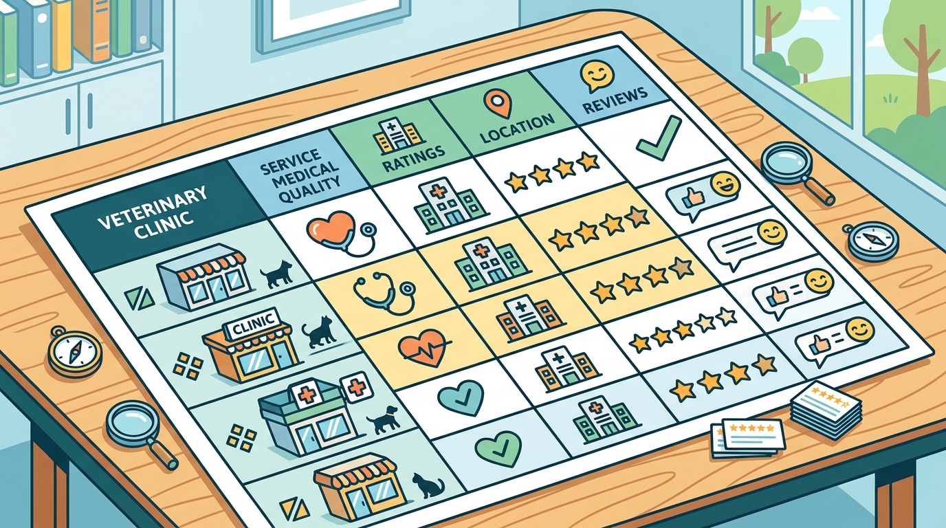 How to Compare Veterinary Clinics: A Complete Guide