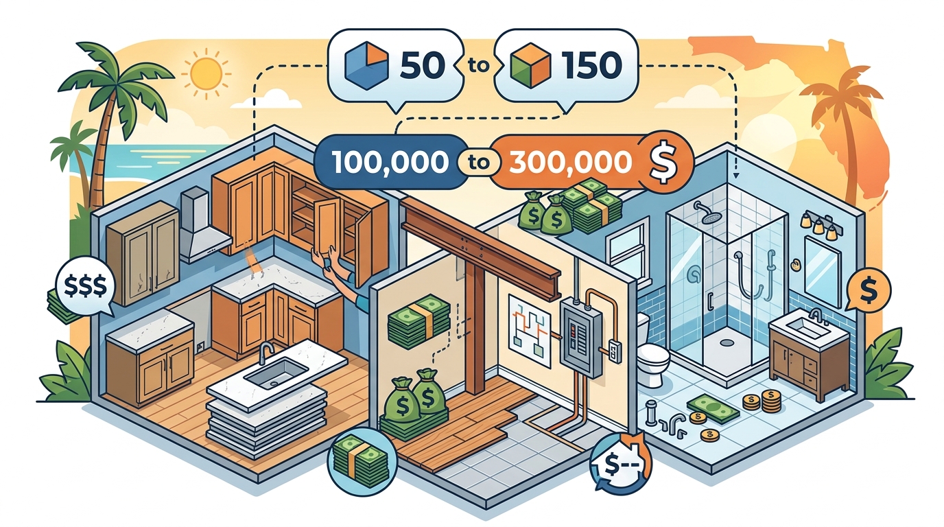 Whole-Home Remodeling Cost in Florida: 2026 Price Guide