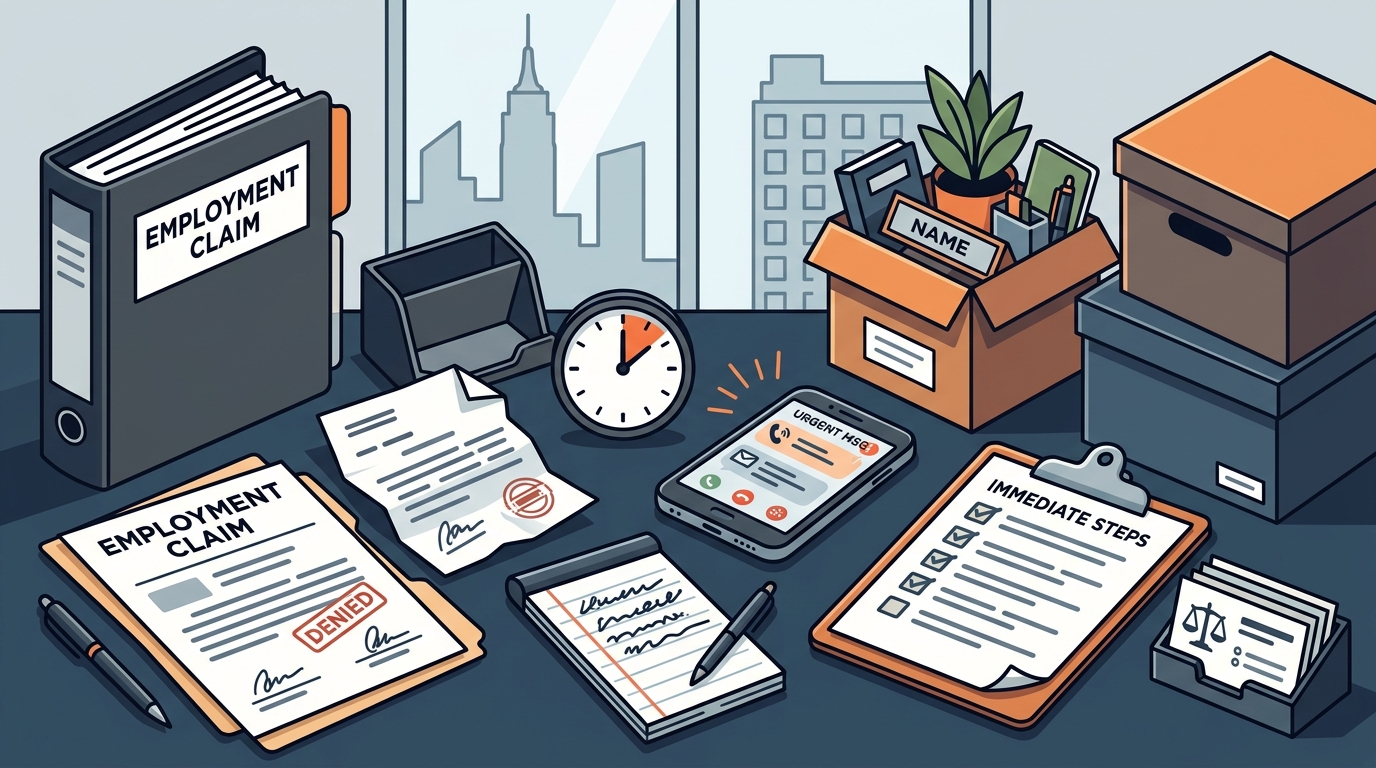 Employer Retaliation After Discrimination Claim: Immediate Steps
