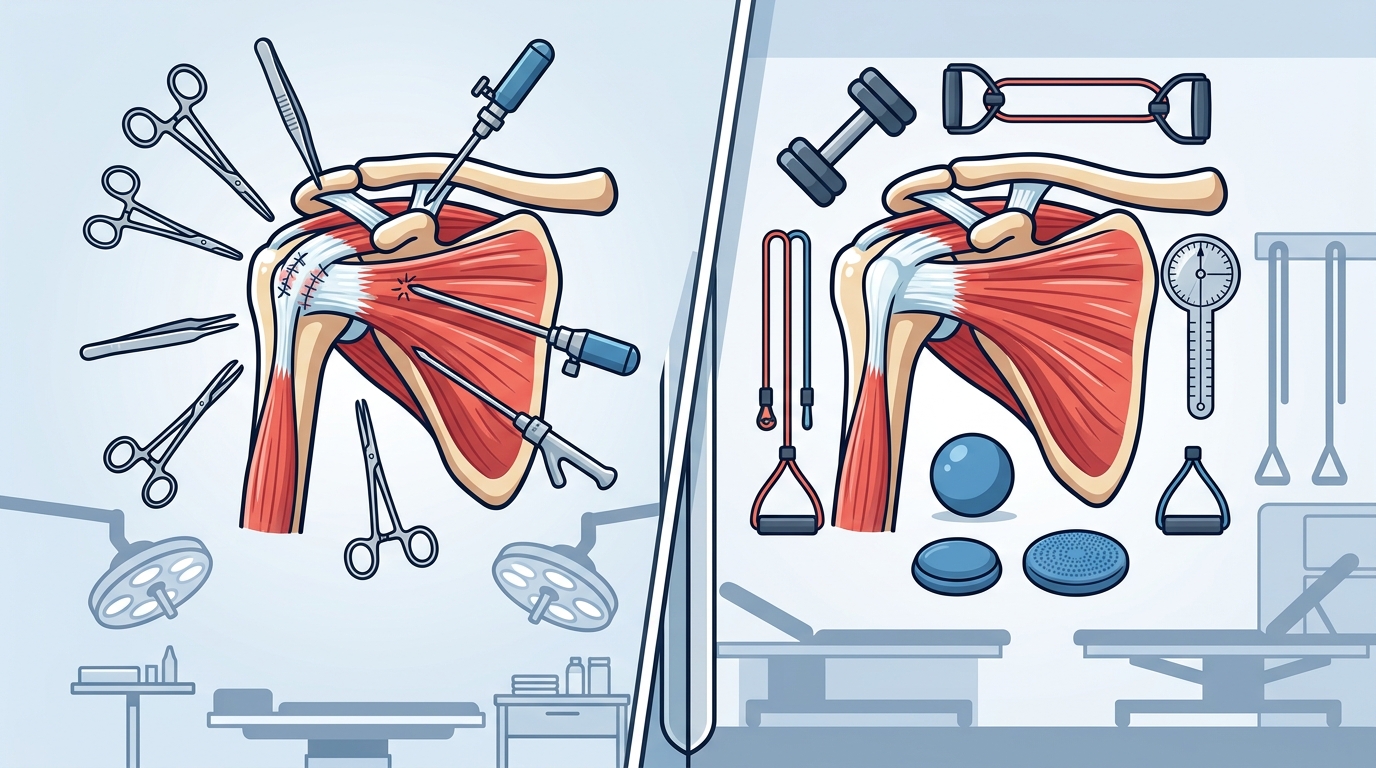 Rotator Cuff Recovery: Surgery vs. Physical Therapy Guide