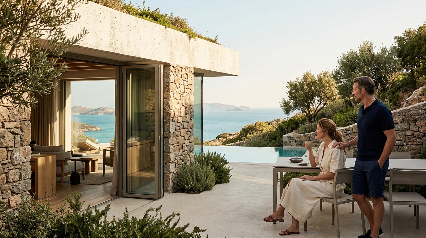 Award-Winning Subterranean Luxury Villas in Greece
