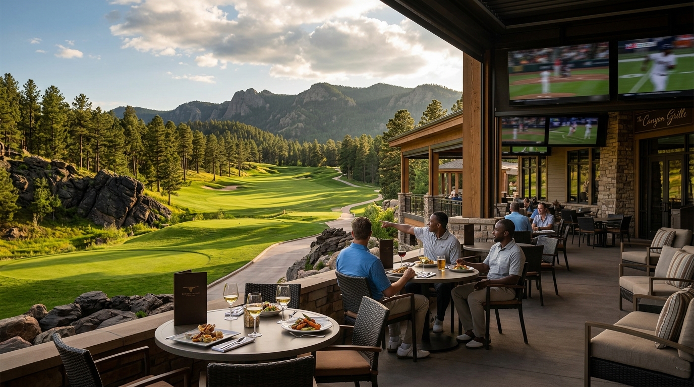 Golf Courses Near Rapid City With On-Site Sports Bars