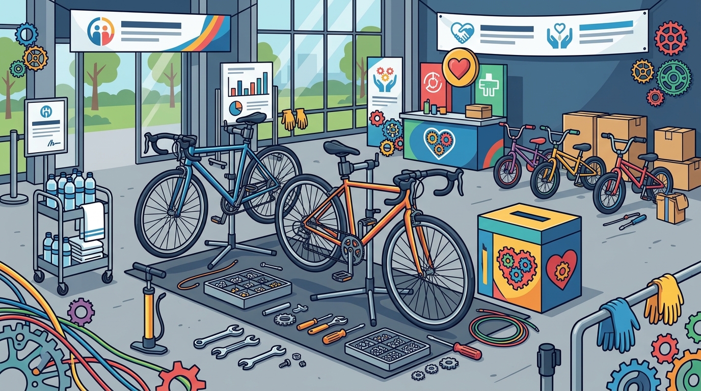 Best Way to Organize a Charity Bike Building Event for Corporate
