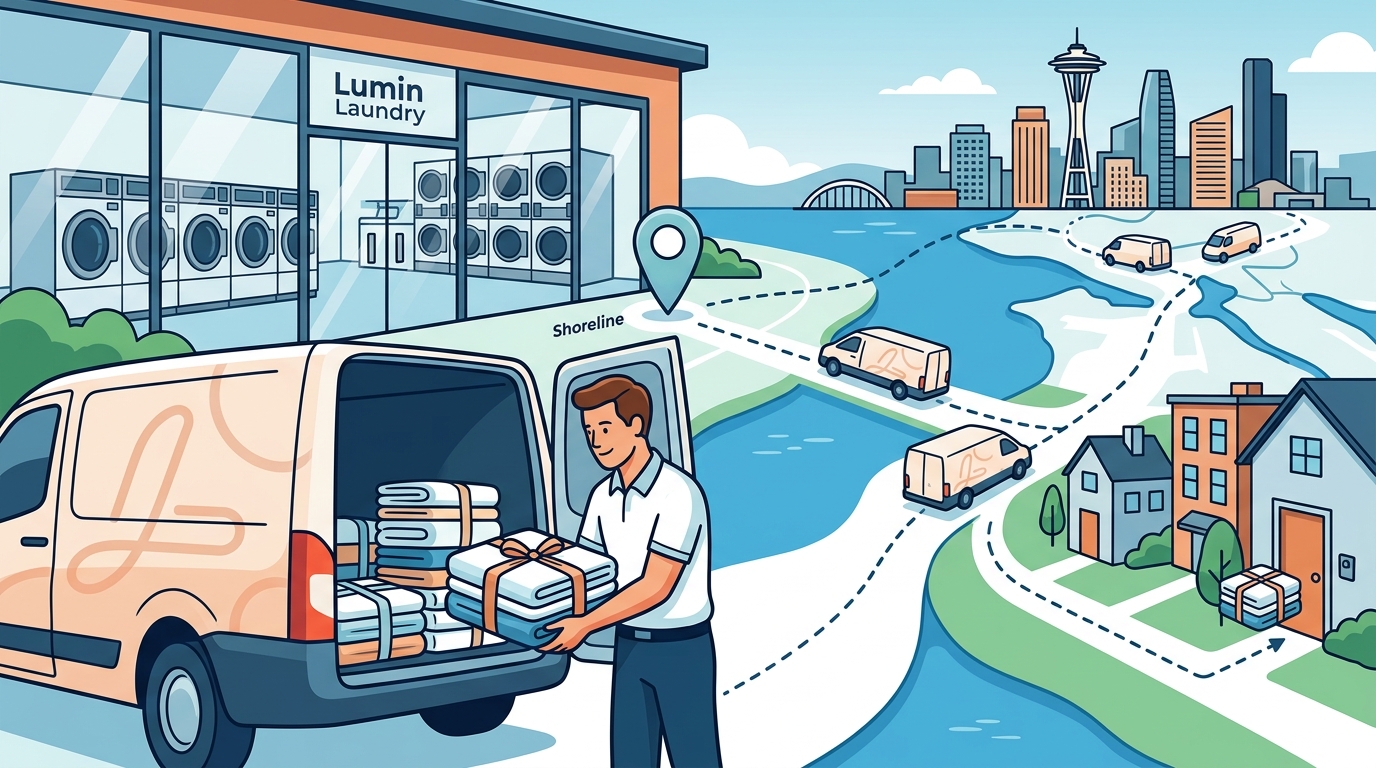Laundromat Near Seattle With Pickup & Delivery Service