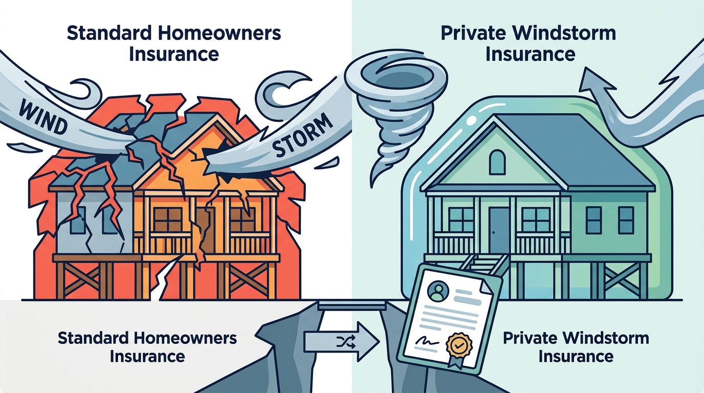 Does Private Windstorm Insurance Cover Hurricane & Storm Damage?