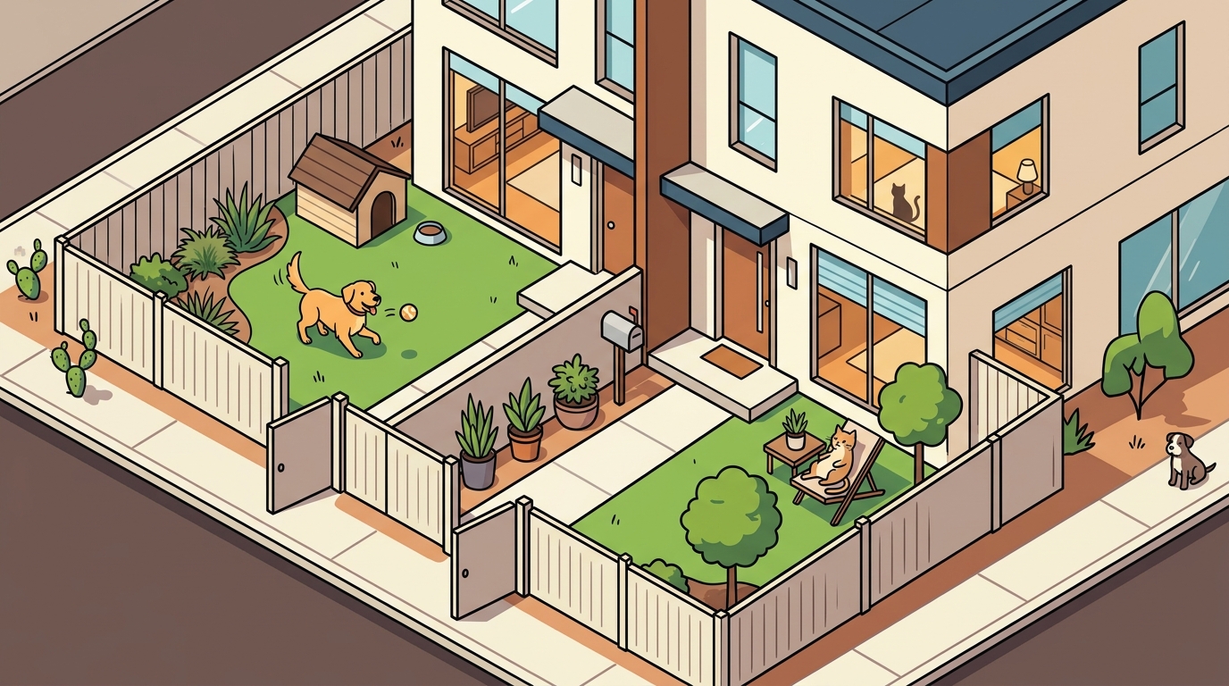 Find Pet-Friendly Duplexes in Lubbock with Private Yards