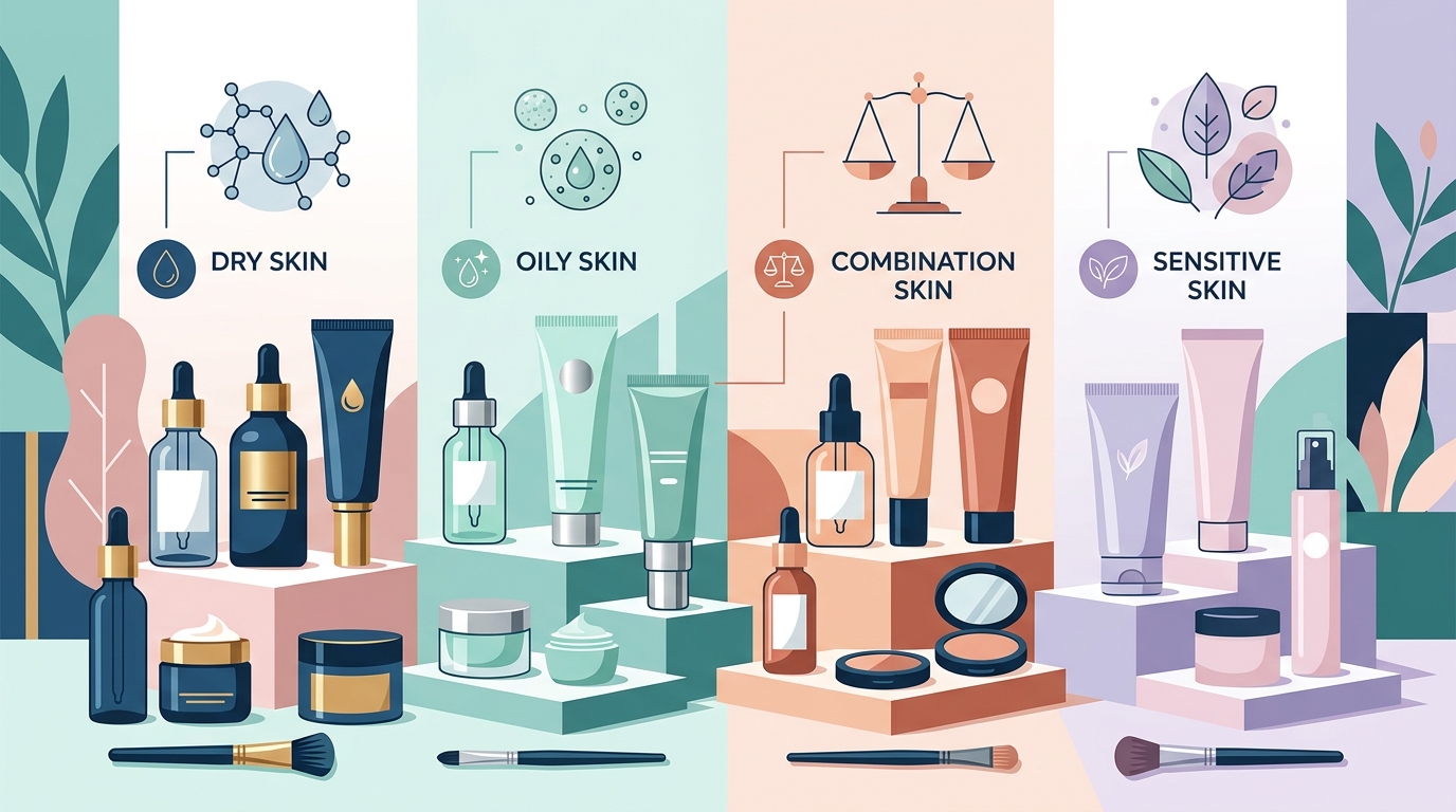 How to Choose Cosmetics for Your Skin Type: A Complete Guide