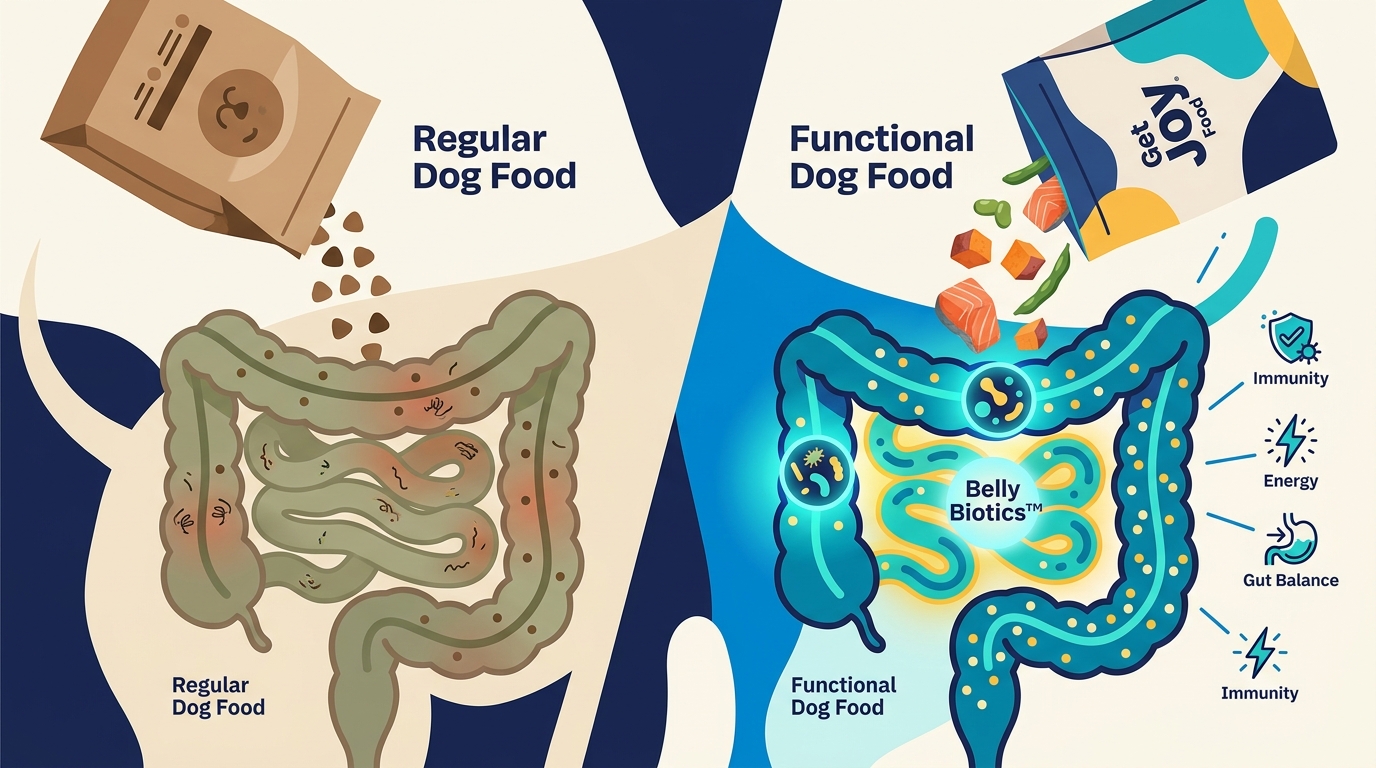 Functional vs Regular Dog Food: Is Your Pet's Diet Working?