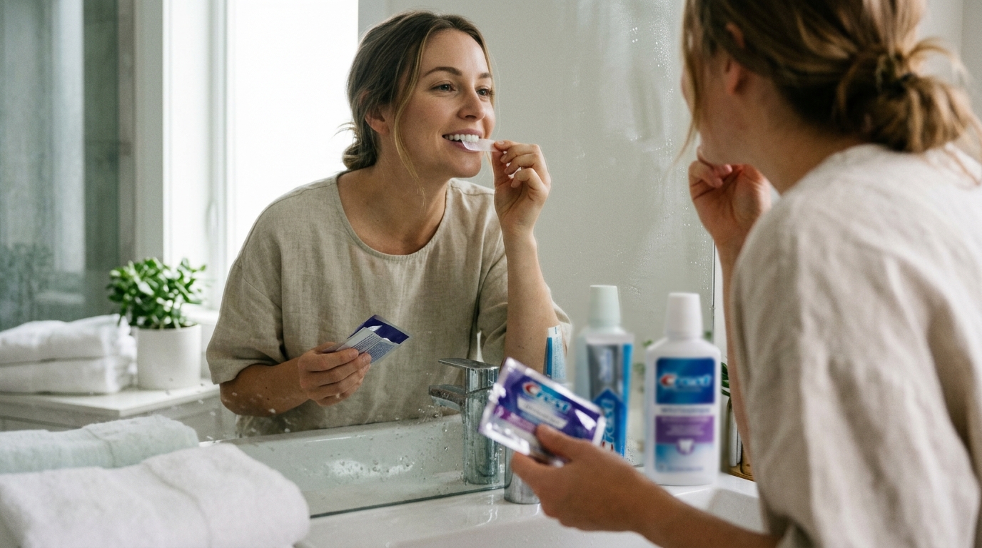 Do At-Home Whitening Strips Actually Work on Stained Teeth?
