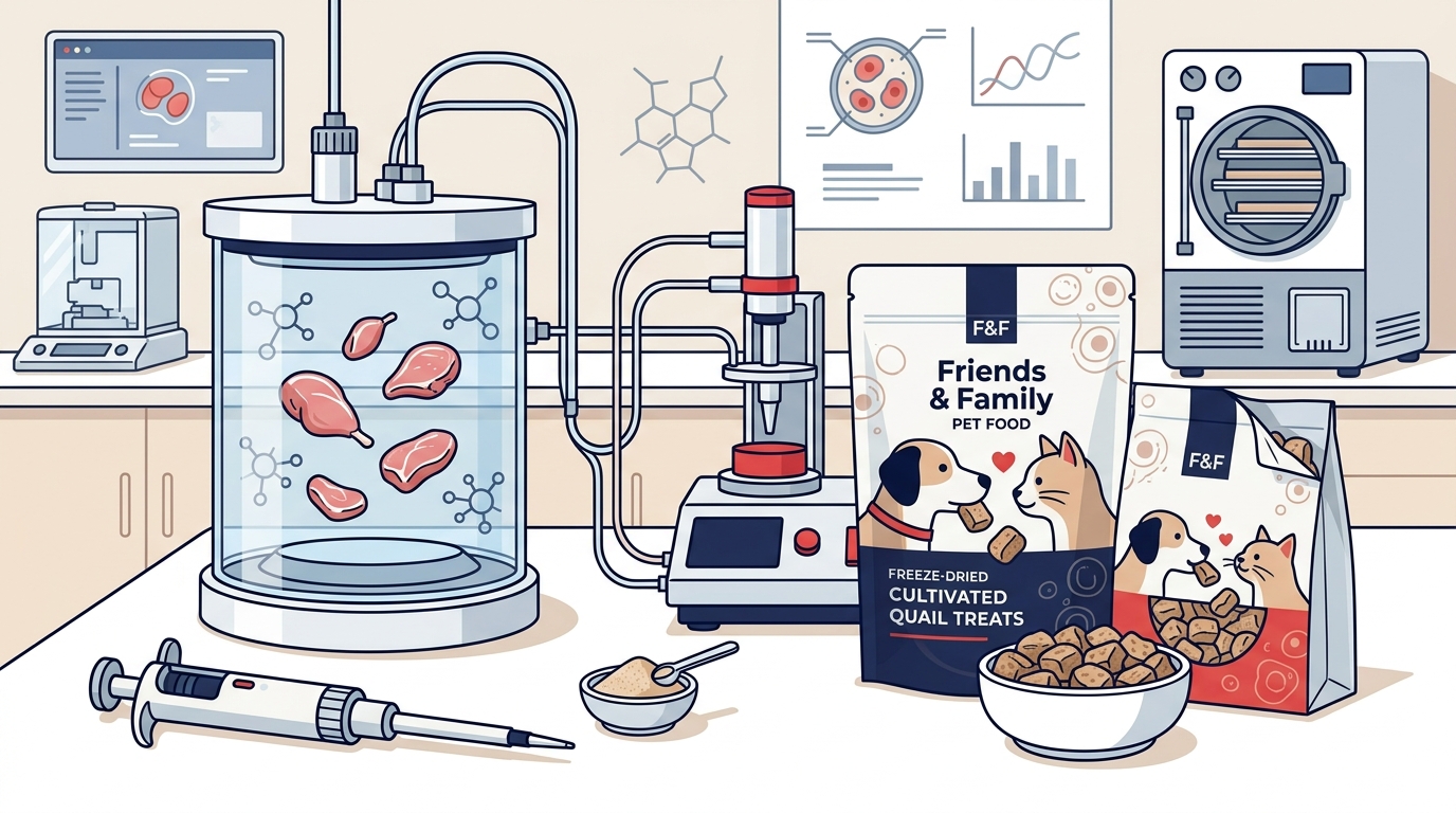 Cultivated Meat Treats for Dogs and Cats: The Future of Pet Food