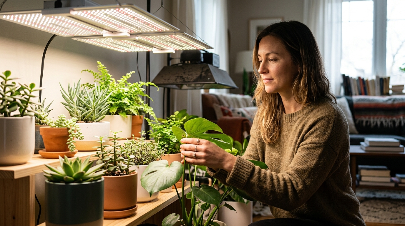 Low Heat Grow Lights for Indoor Plants: Top Picks & Guide
