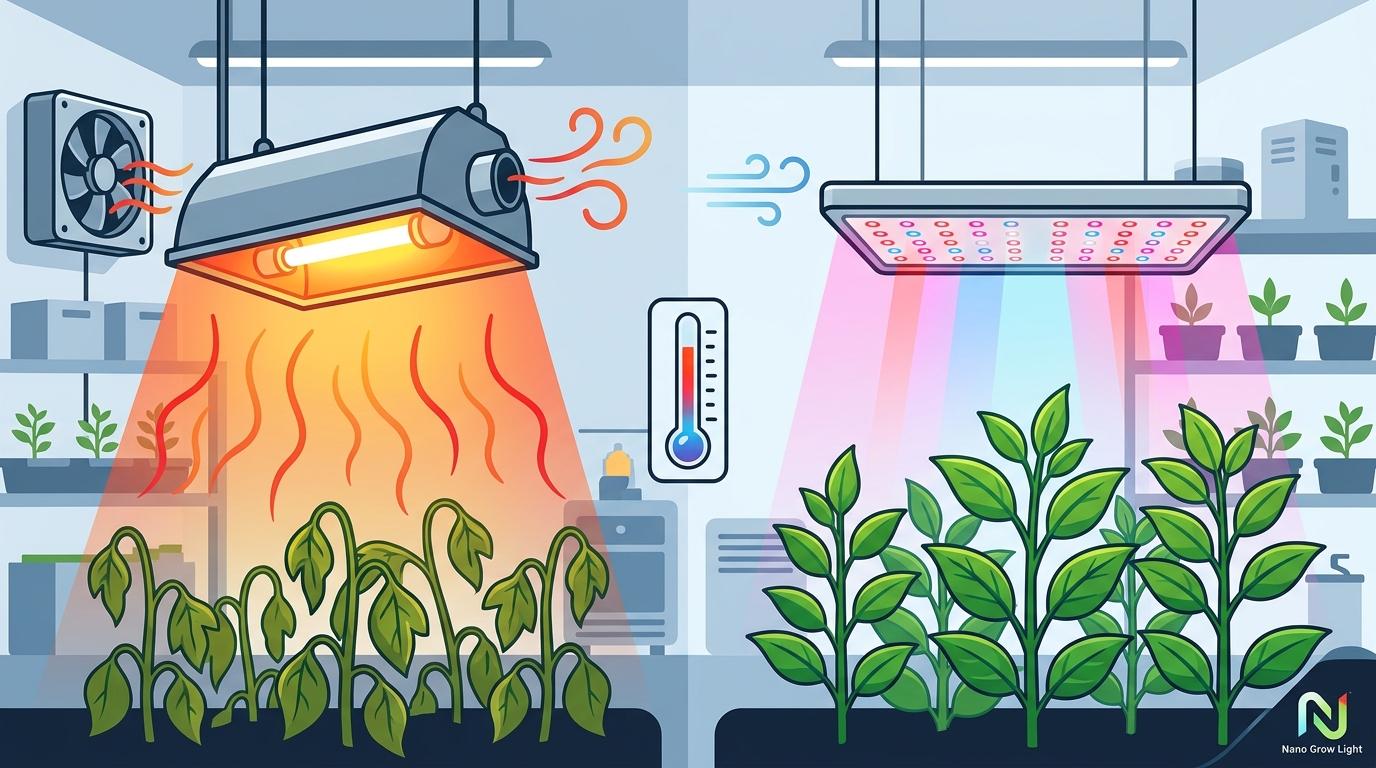 Low Heat Grow Lights for Indoor Plants: Top Picks & Guide