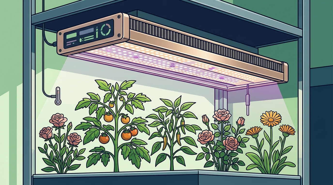 Best Indoor Grow Lights for Vegetables and Flowers