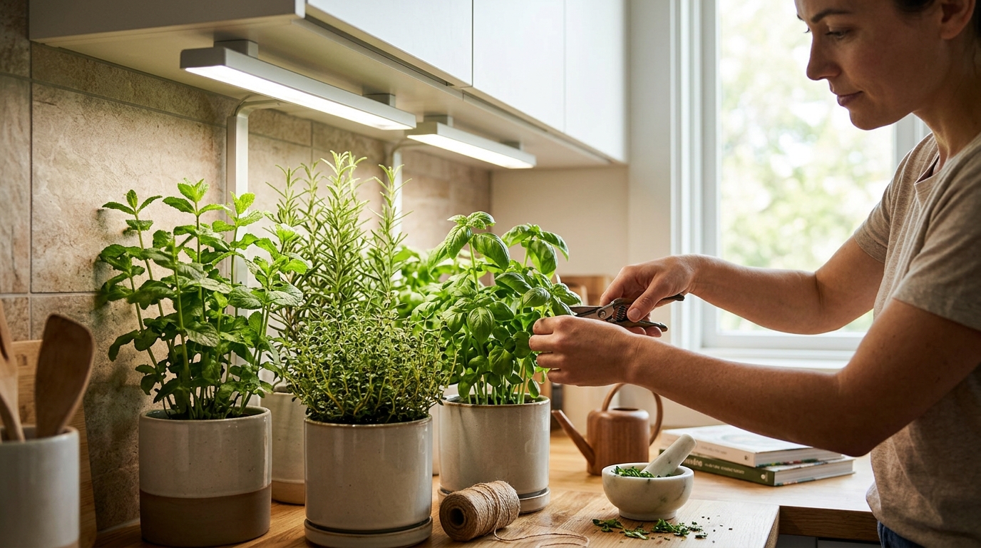 Best Indoor Grow Light for Herbs: Nano Liquid Photonic Guide