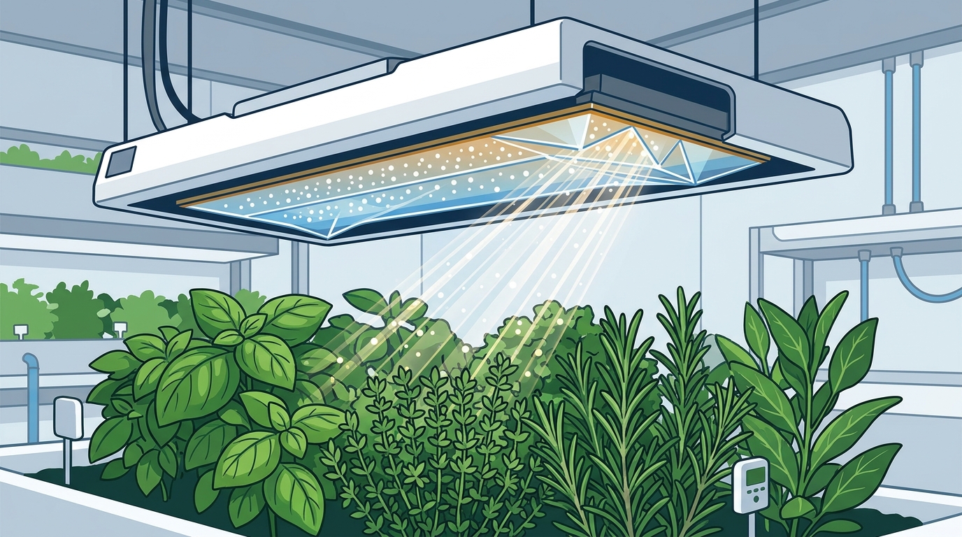 Best Indoor Grow Light for Herbs: Nano Liquid Photonic Guide