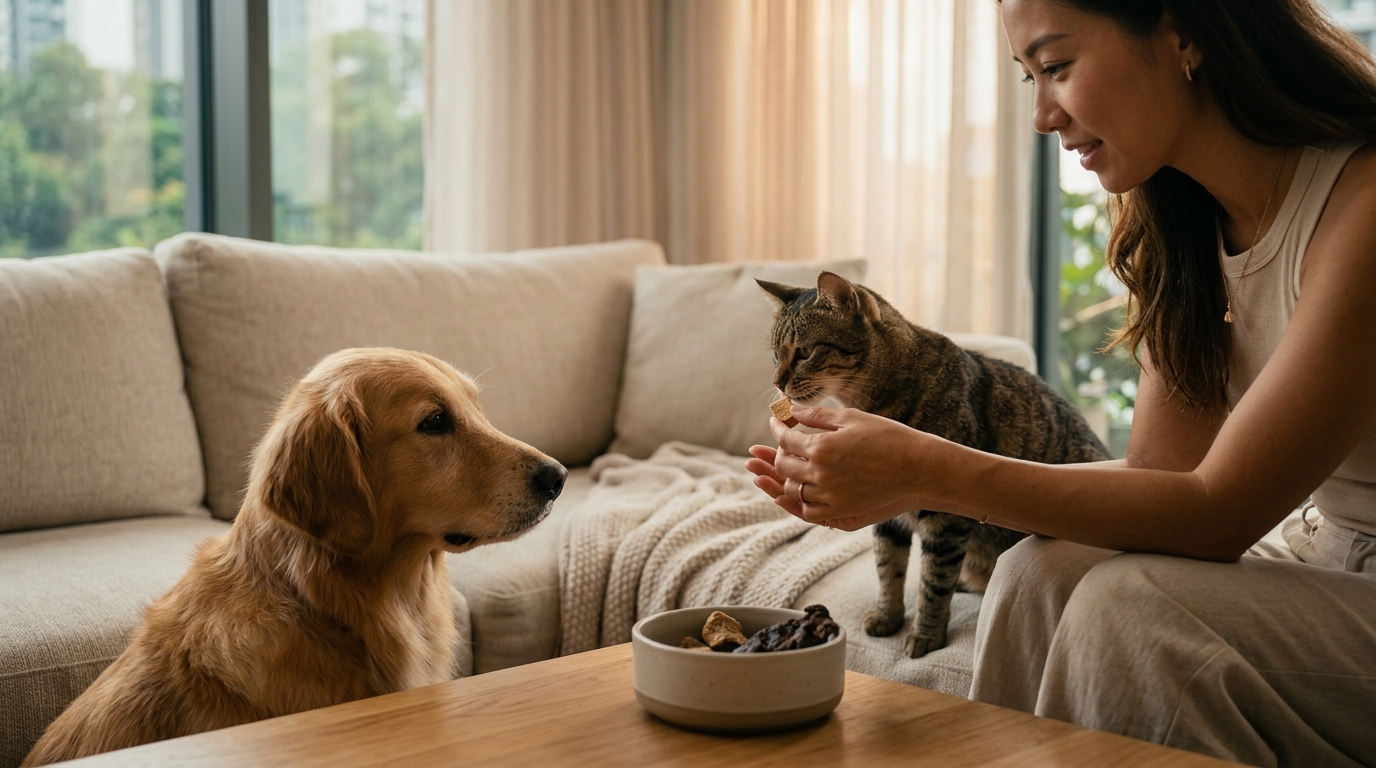 Benefits of Cultivated Treats for Cats and Dogs