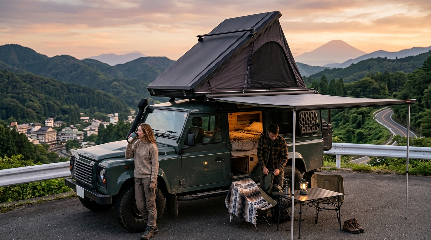 Where to Rent a Stylish Overlanding Camper Van in Tokyo